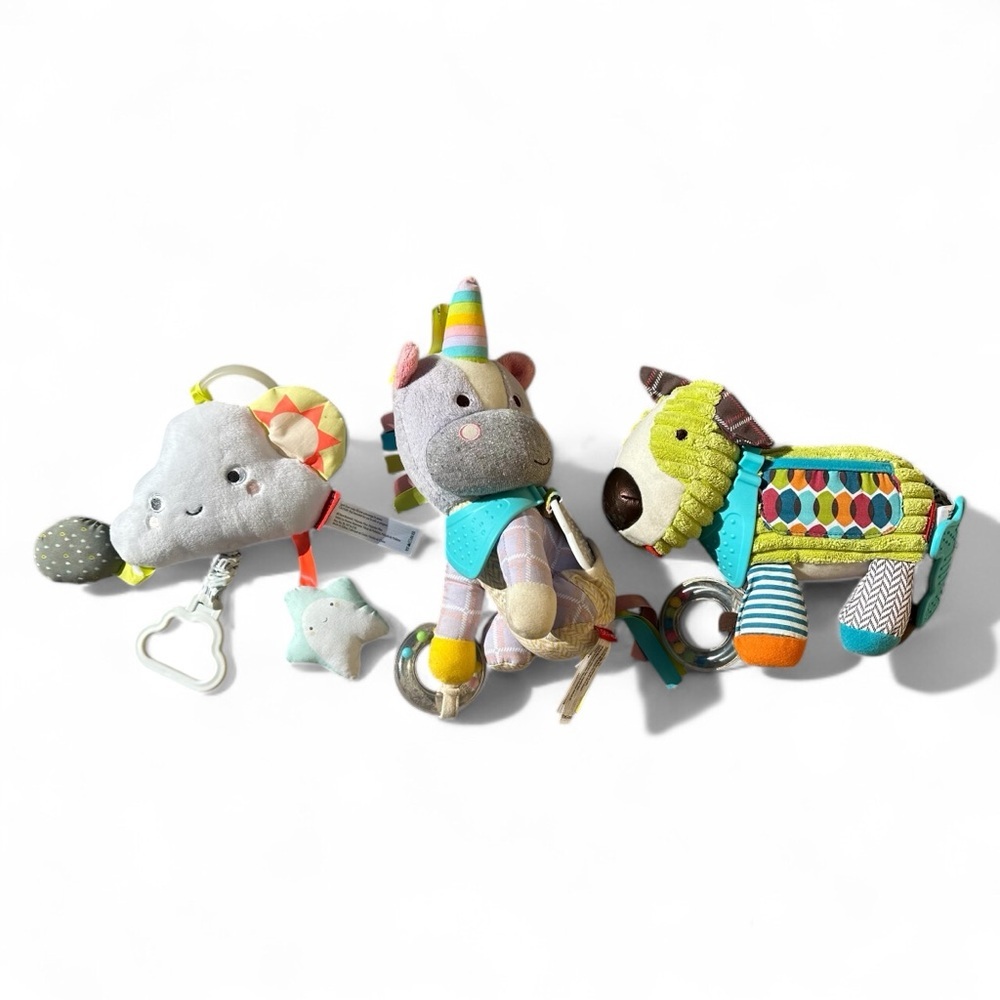 SkipHop Teething Carrier Toy Bundle